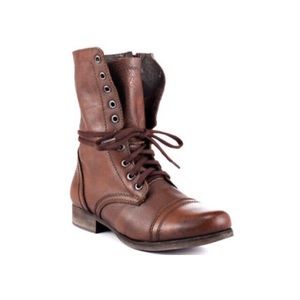 Steve Madden Troopa Combat Boots - 6
